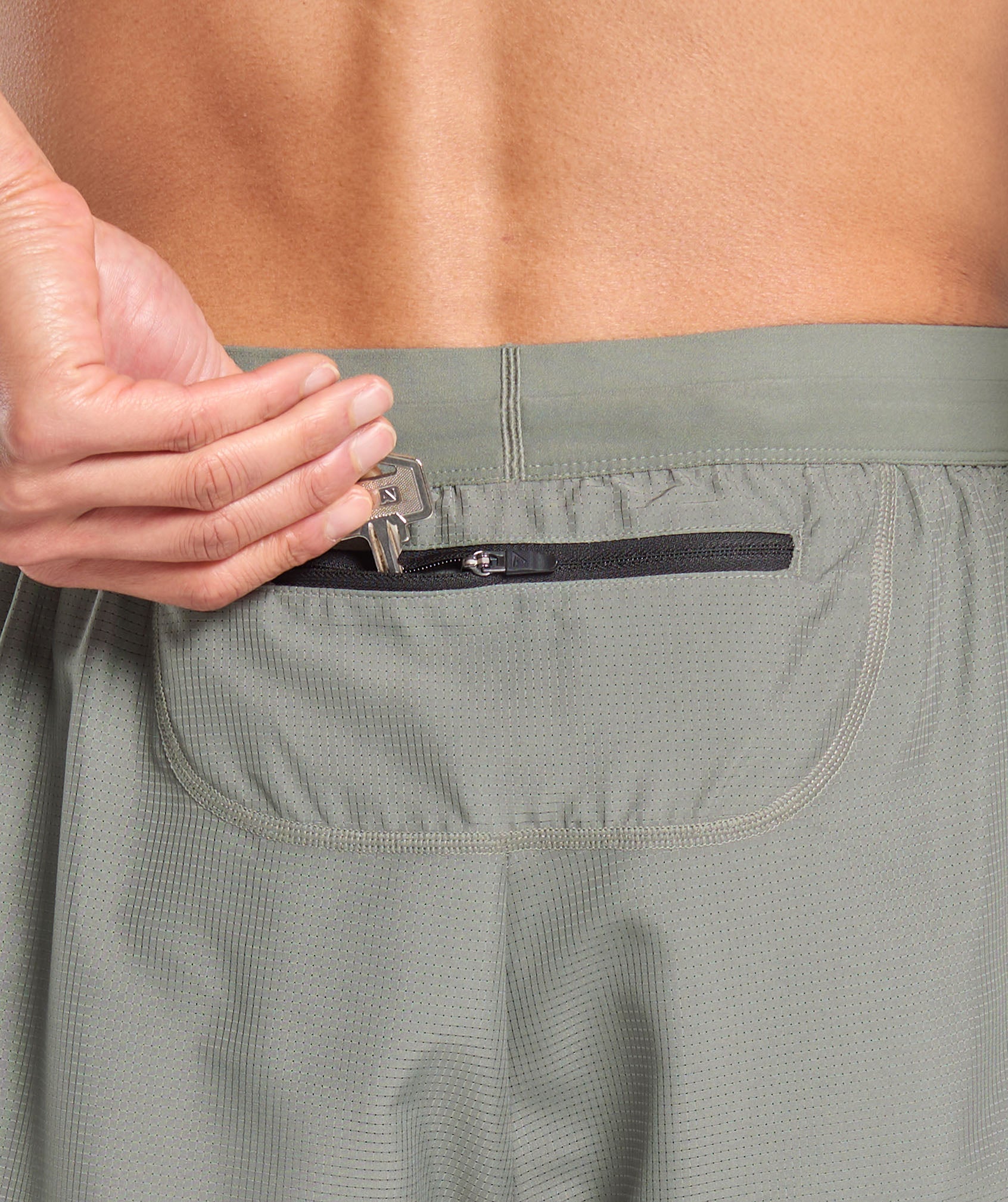 Running Shorts Unit Green