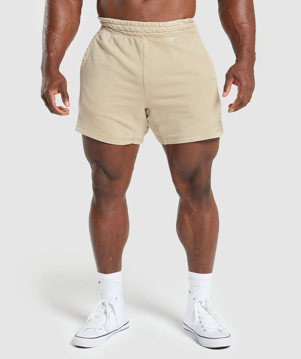 Power 5" Shorts Desert Beige