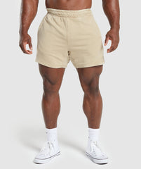Power 5" Shorts Desert Beige