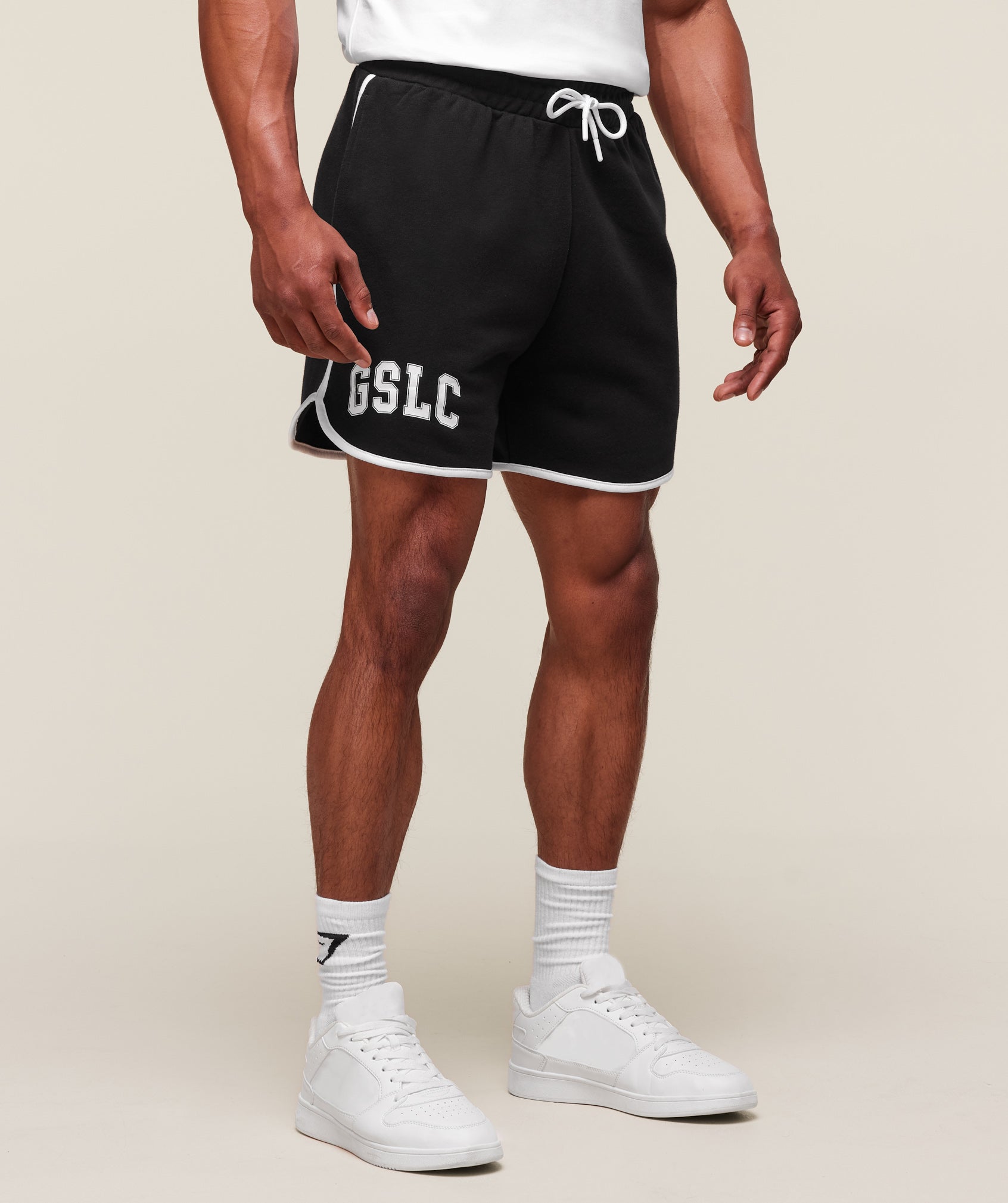 GSLC Contrast 5" Shorts Black/White