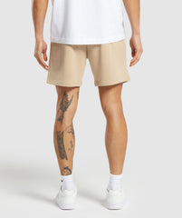 Strength and Conditioning 7" Shorts Vanilla Beige