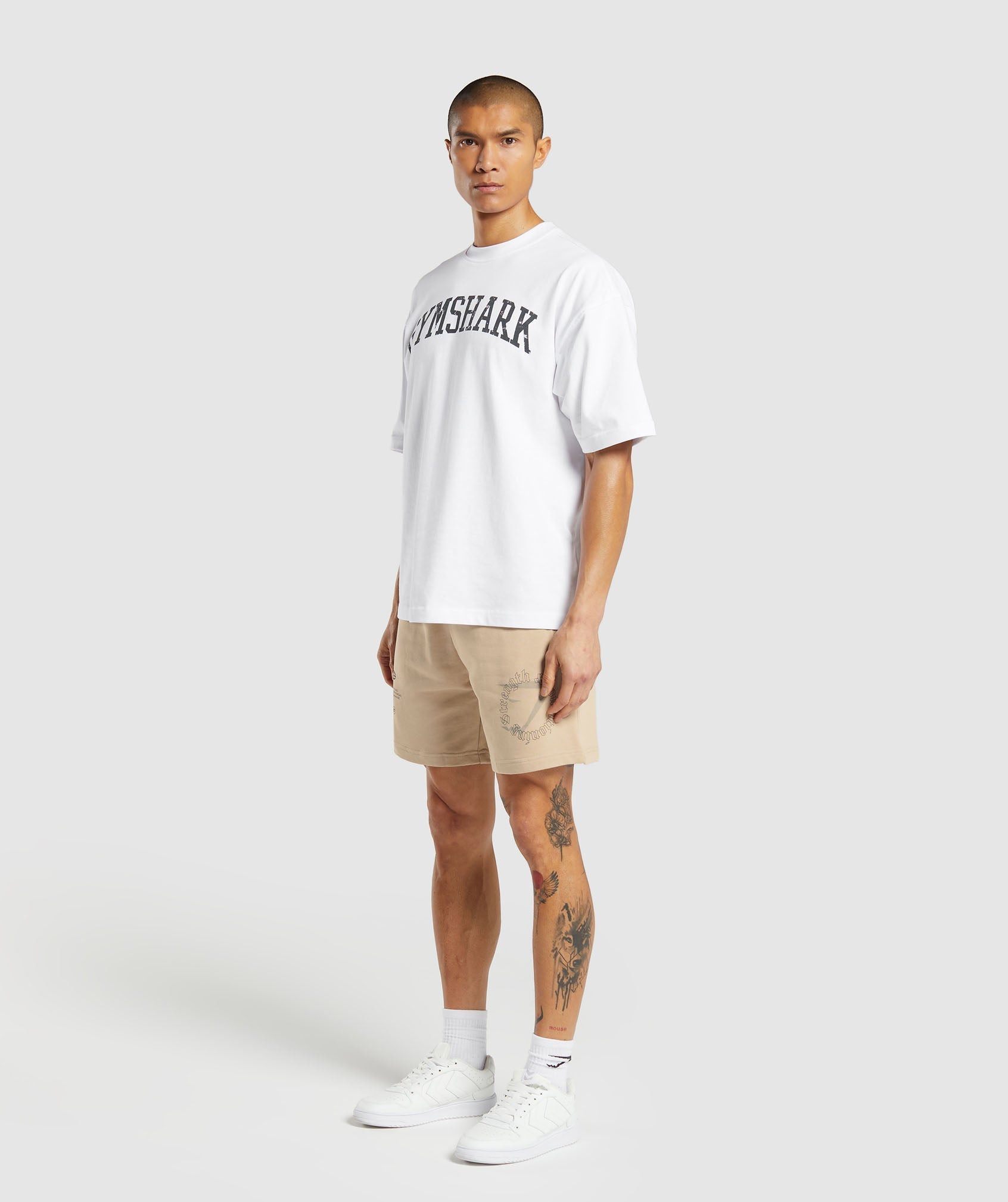 Strength and Conditioning 7" Shorts Vanilla Beige