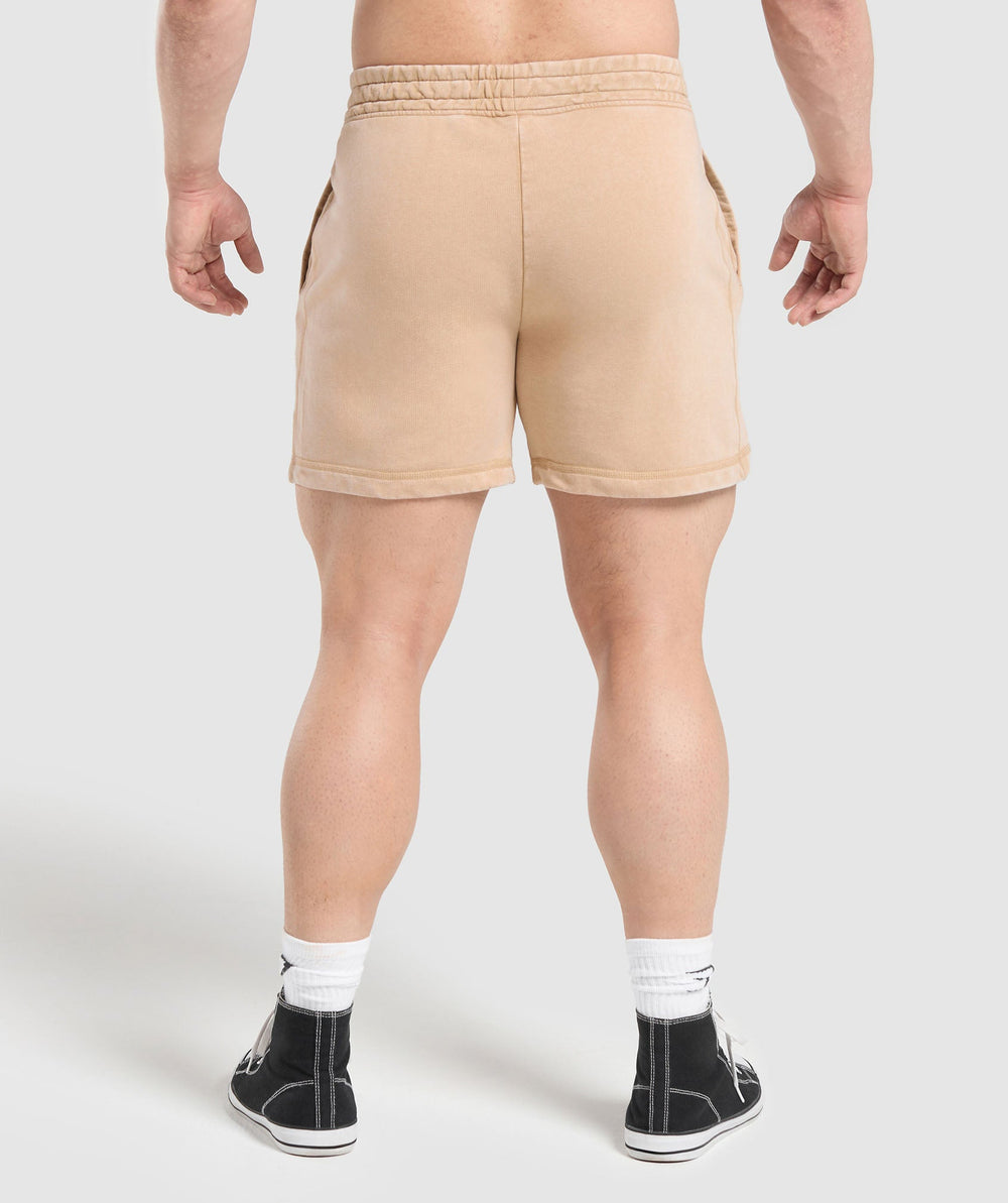 Power 5" Shorts Deep Fawn Brown