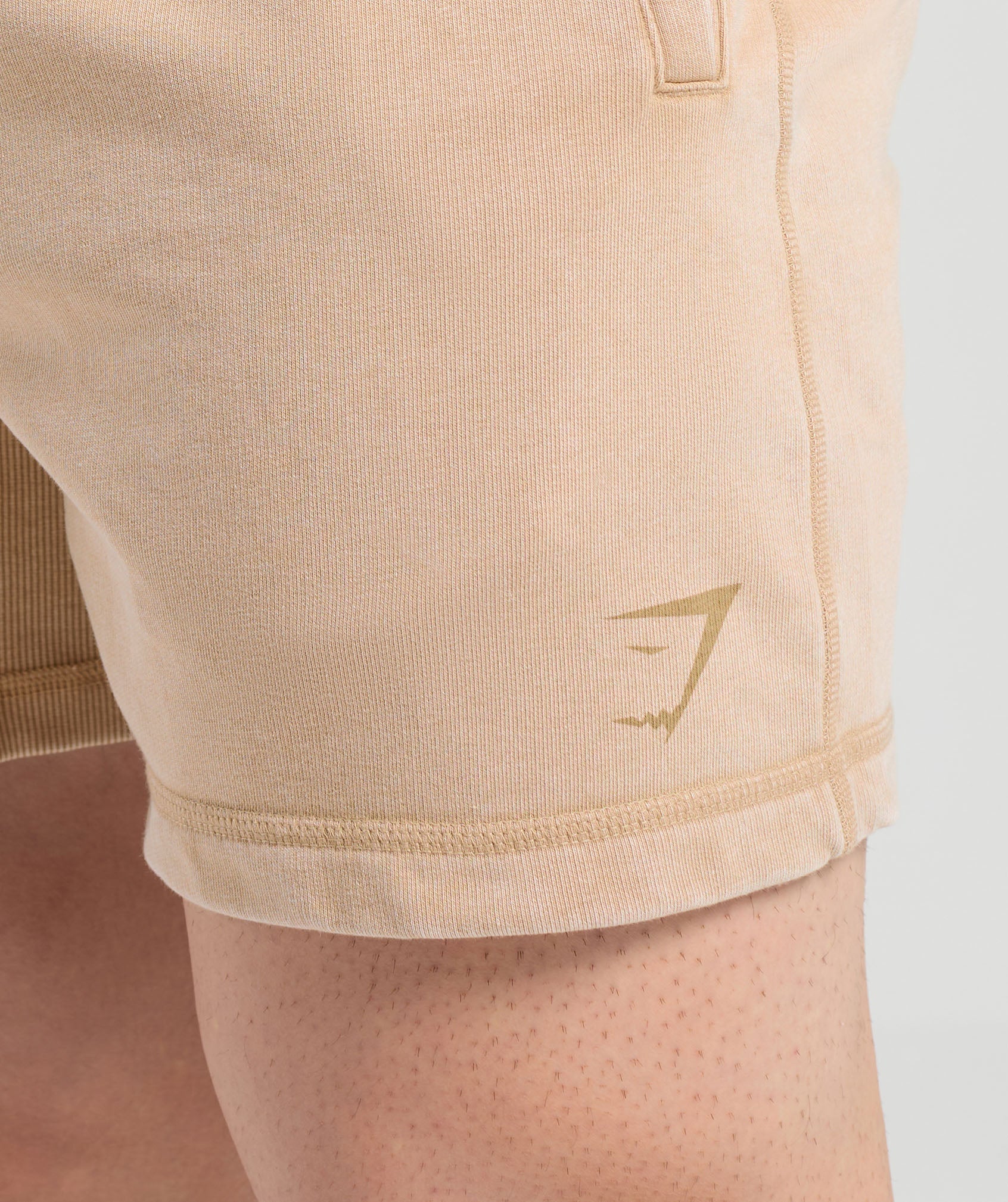 Power 5" Shorts Deep Fawn Brown