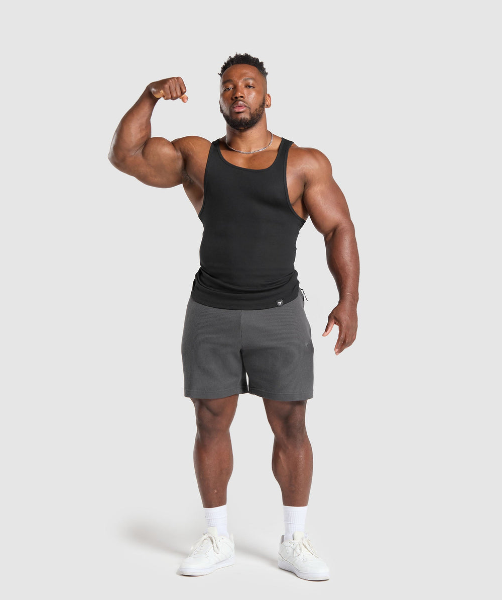 Waffle Shorts Onyx Grey