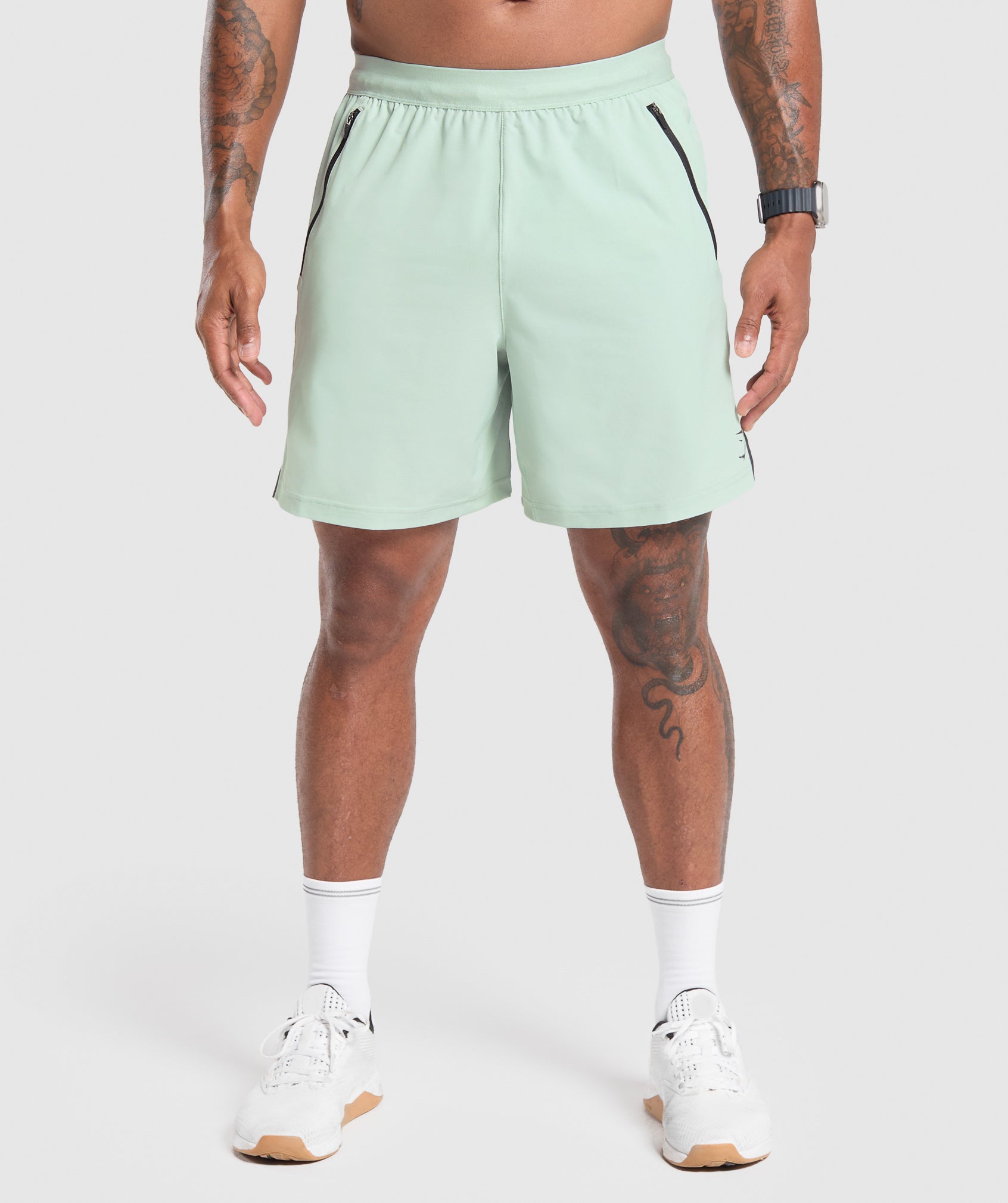 Apex 7" Hybrid Shorts Cool Turquoise