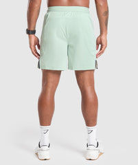 Apex 7" Hybrid Shorts Cool Turquoise