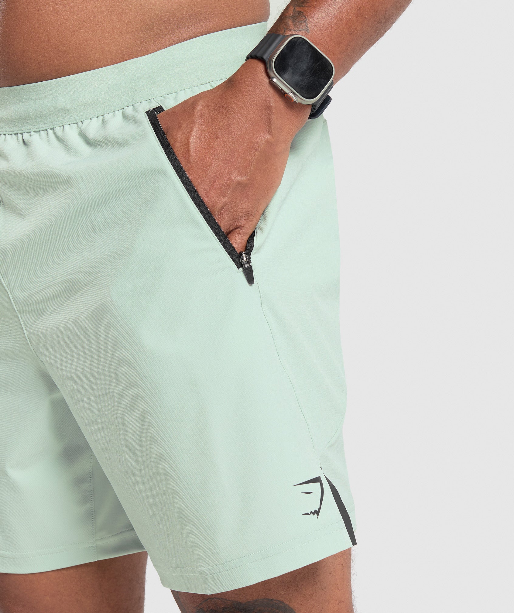 Apex 7" Hybrid Shorts Cool Turquoise
