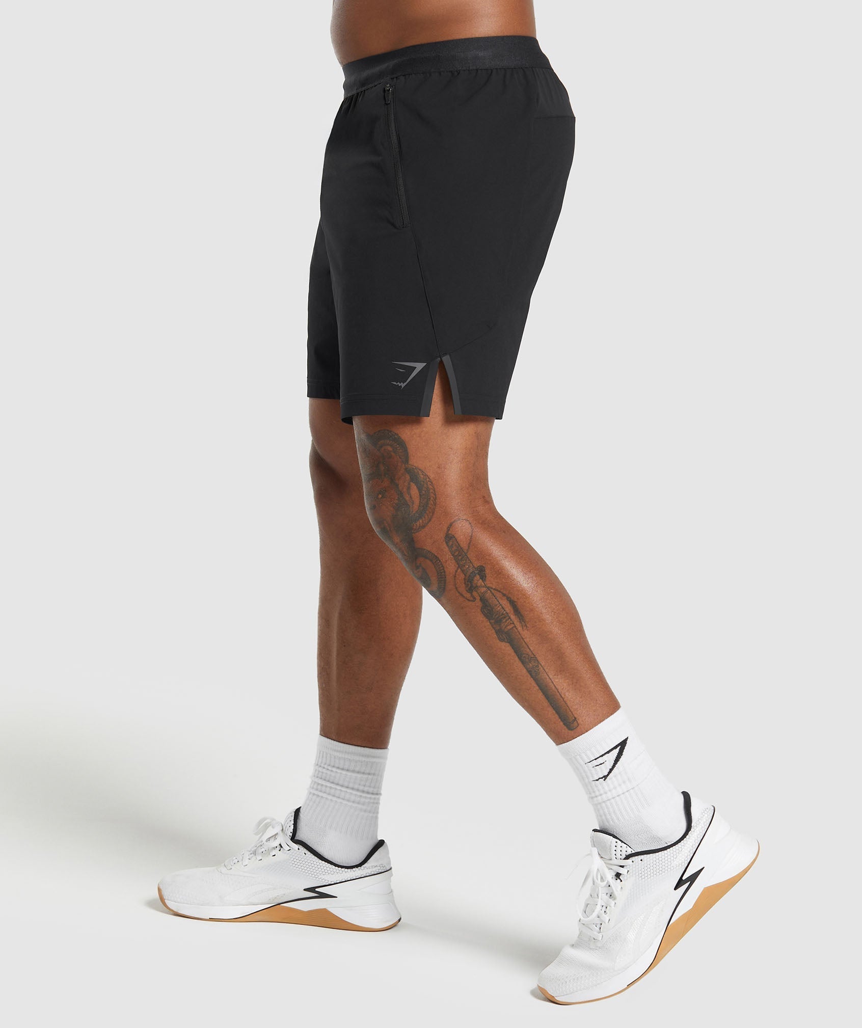 Apex 7" Hybrid Shorts Black