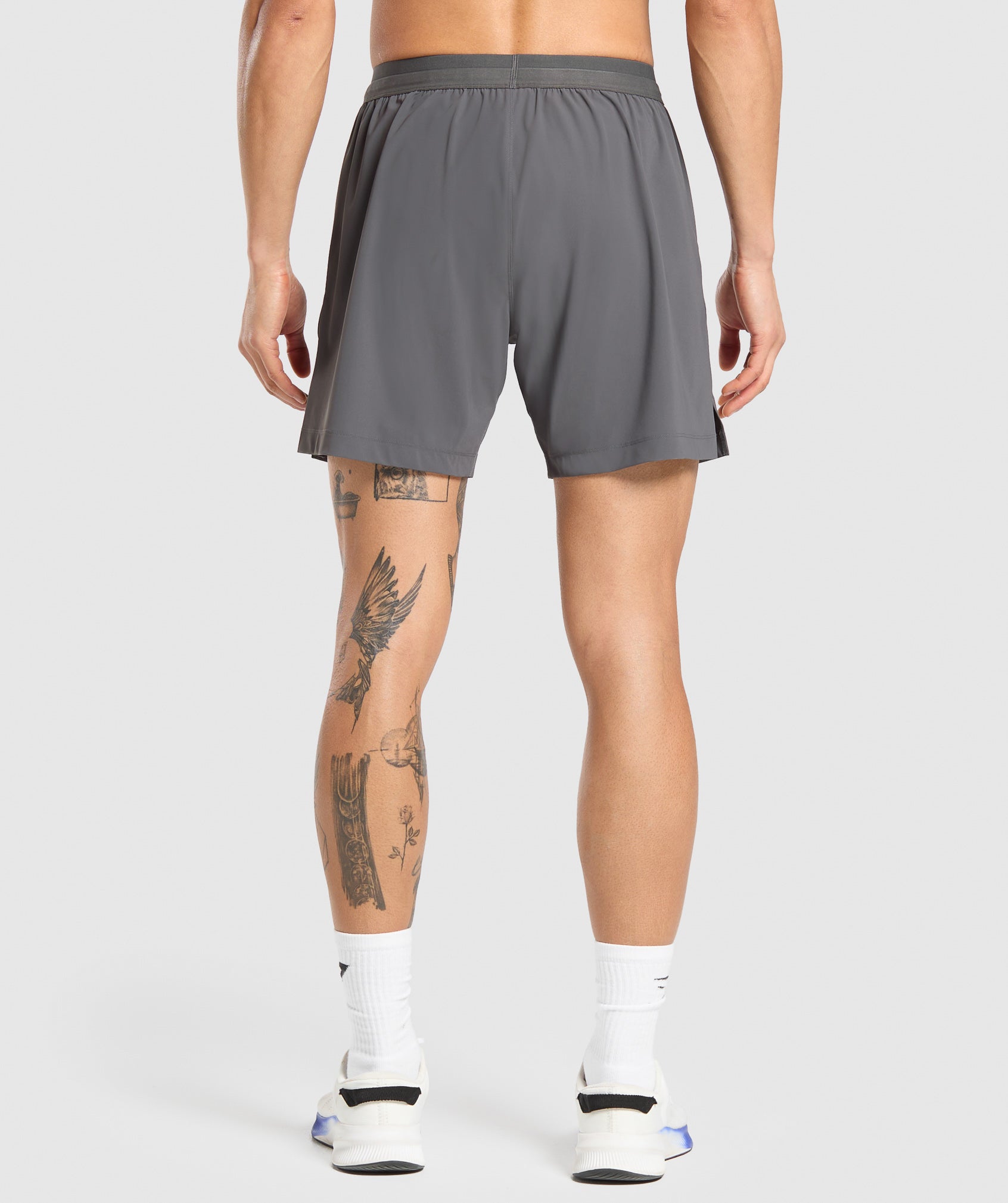 Hybrid 6" Shorts Graphite Grey