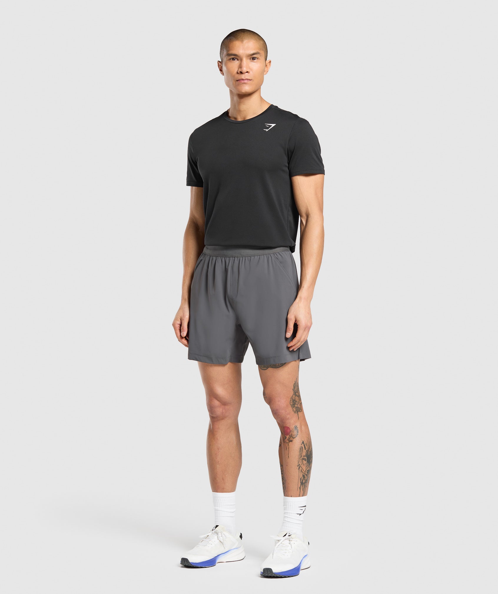 Hybrid 6" Shorts Graphite Grey