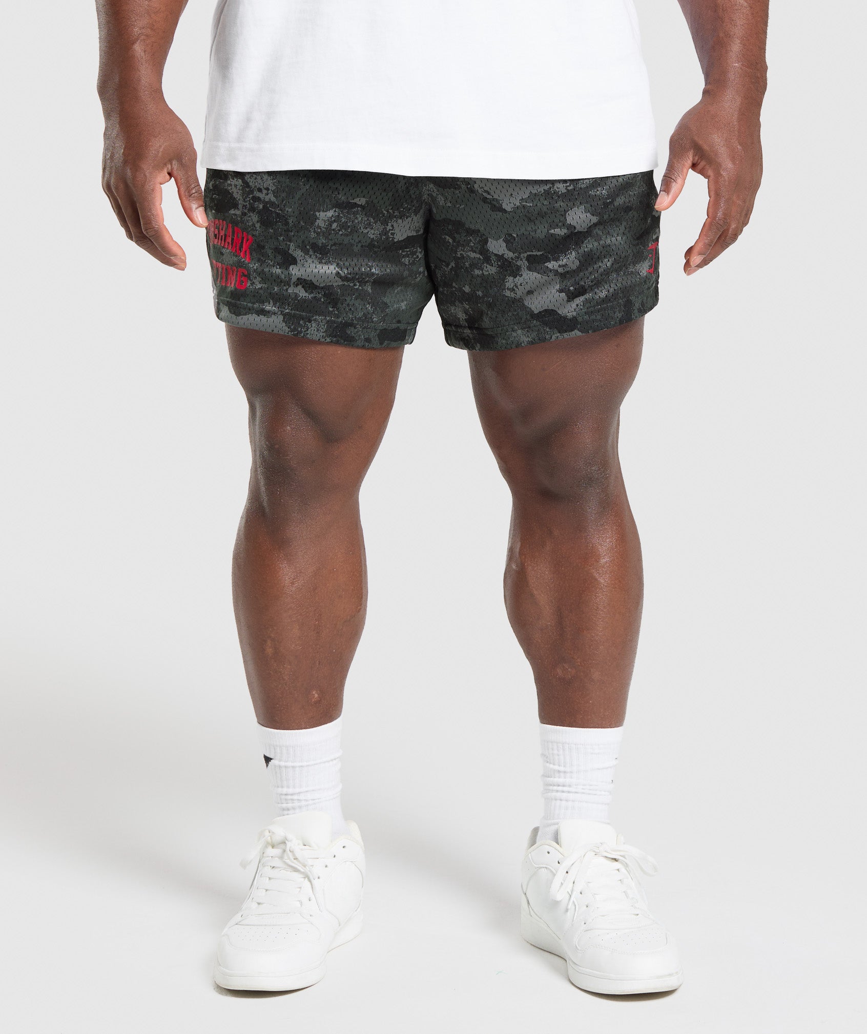 Lifting Mesh 5" Shorts Graphite Grey