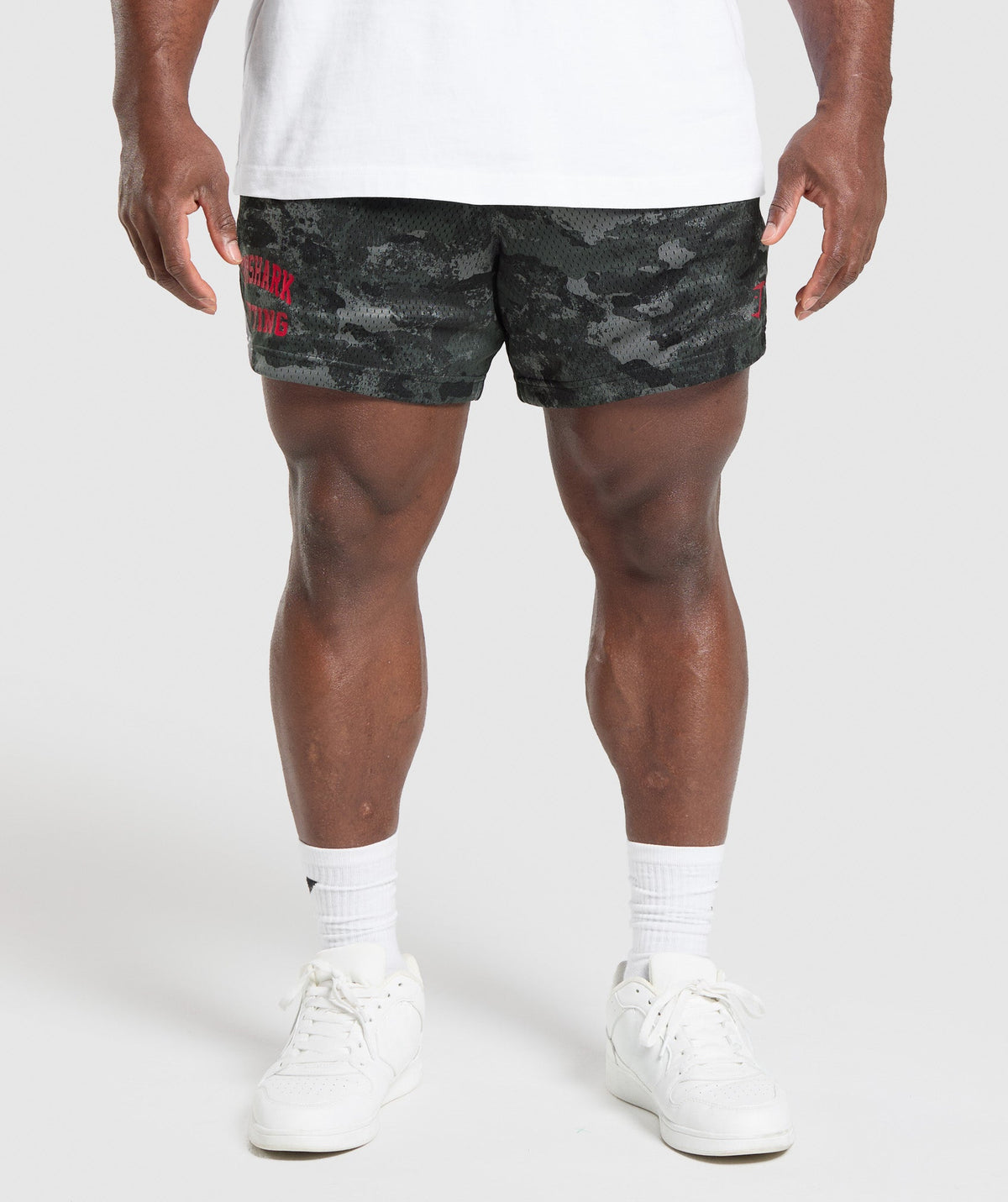 Lifting Mesh 5" Shorts Graphite Grey