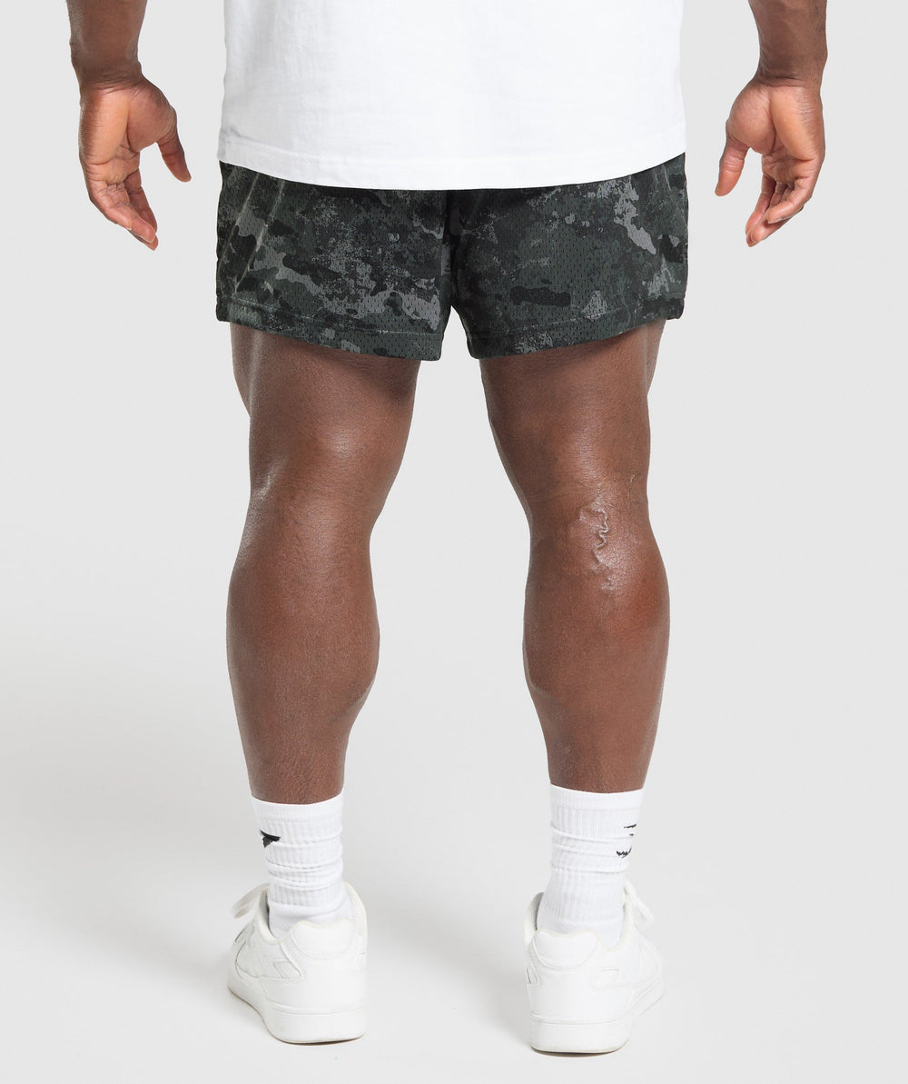 Lifting Mesh 5" Shorts Graphite Grey