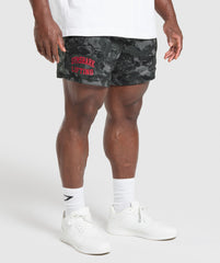 Lifting Mesh 5" Shorts Graphite Grey