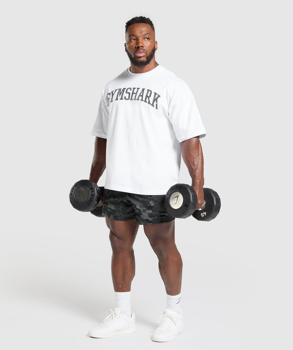 Lifting Mesh 5" Shorts Graphite Grey