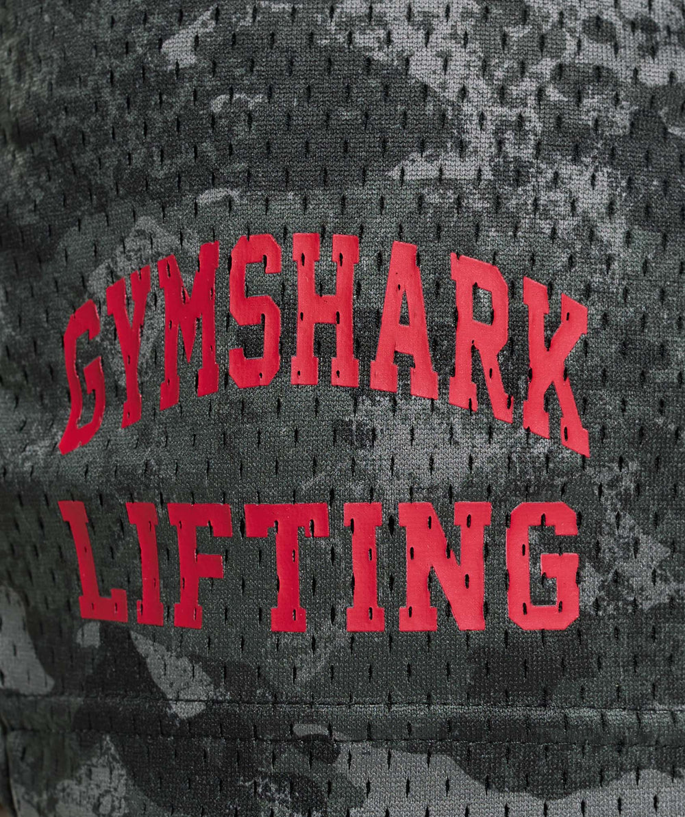 Lifting Mesh 5" Shorts Graphite Grey