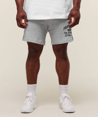 Property Of 7" Shorts Light Grey Core Marl