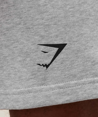 Property Of 7" Shorts Light Grey Core Marl