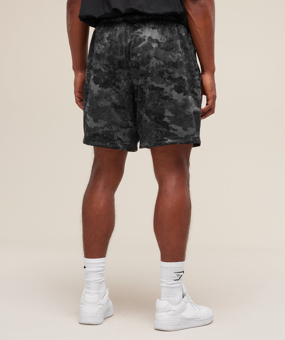 Lifting Mesh 7" Shorts Graphite Grey