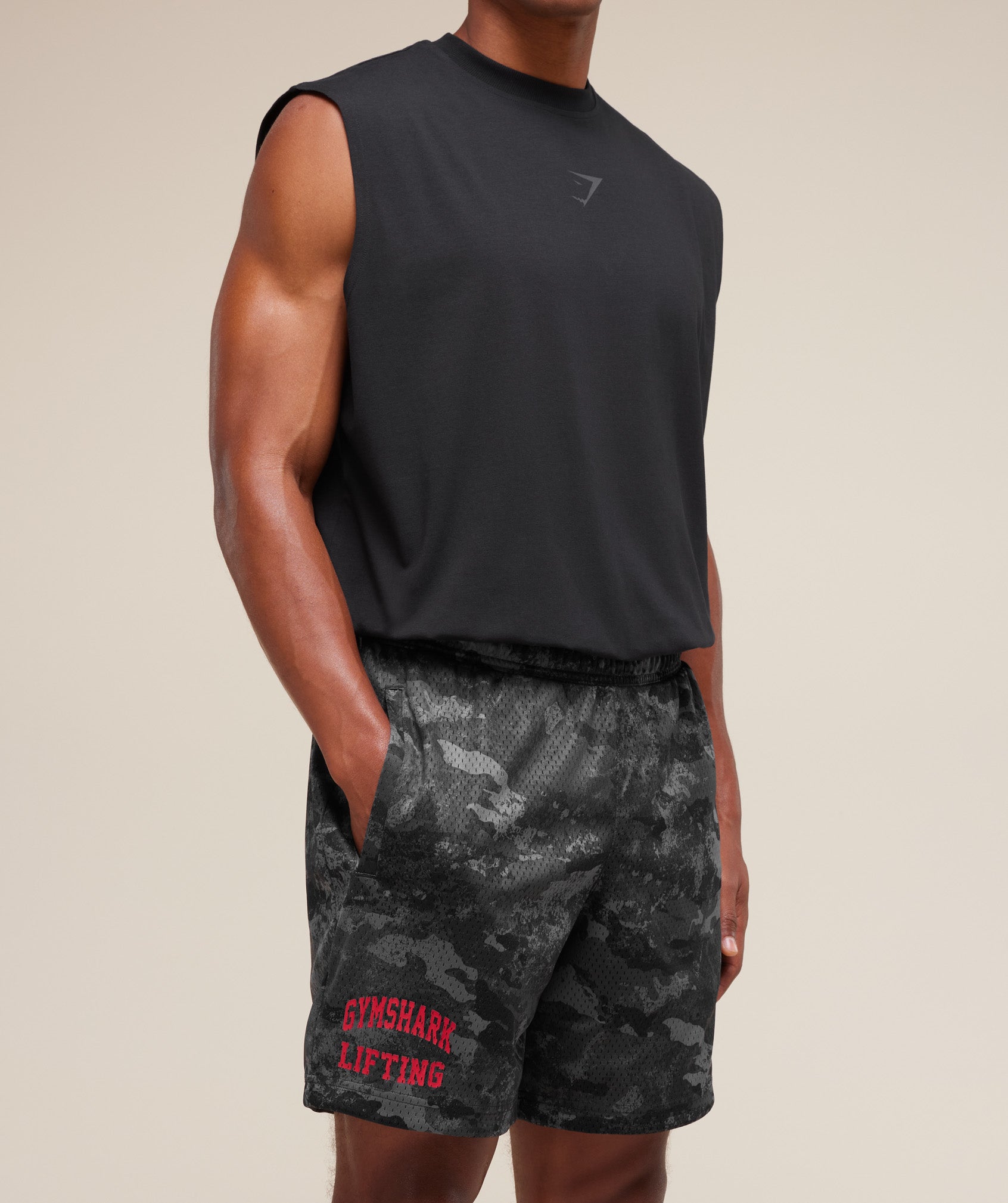 Lifting Mesh 7" Shorts Graphite Grey