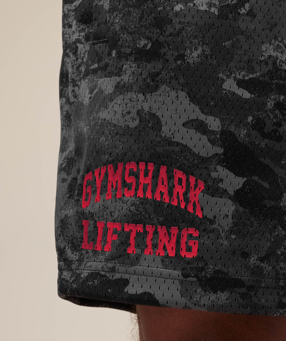 Lifting Mesh 7" Shorts Graphite Grey
