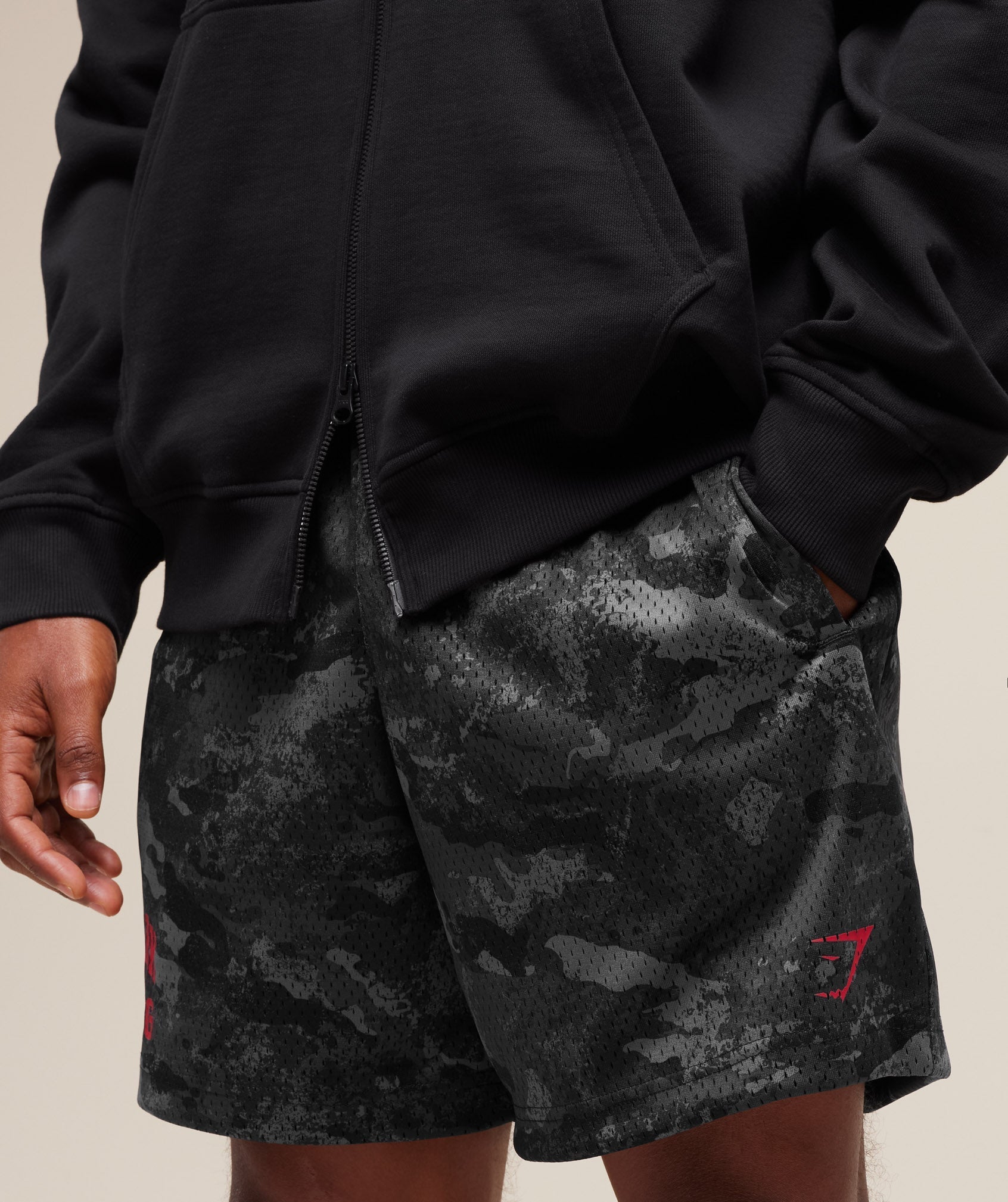 Lifting Mesh 7" Shorts Graphite Grey