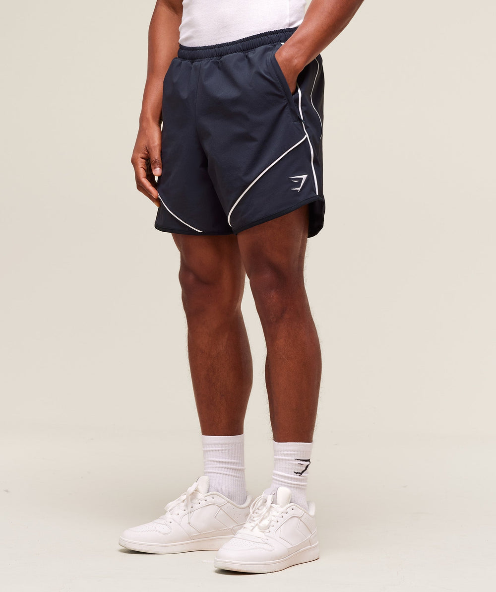 Retro Shorts Heavy Blue