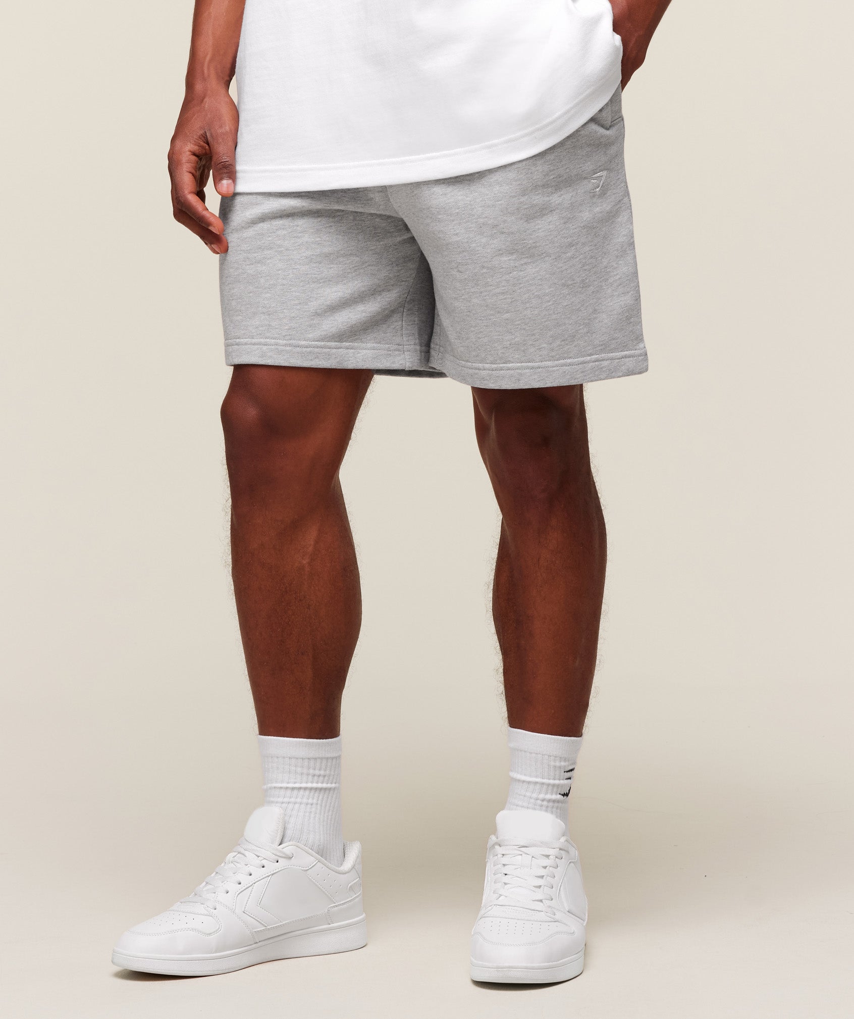Rest Day Essentials Shorts Light Grey Core Marl