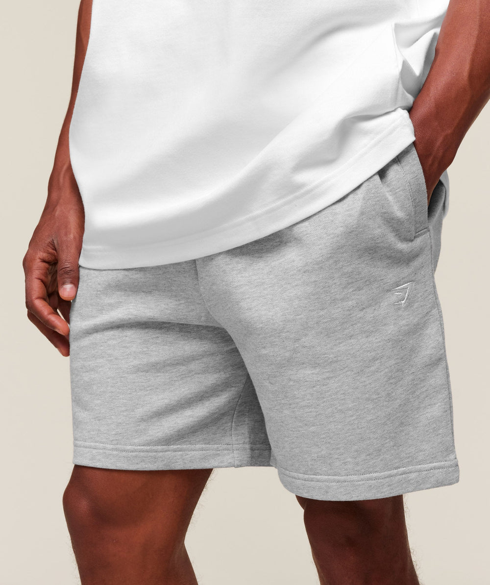 Rest Day Essentials Shorts Light Grey Core Marl