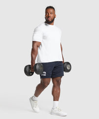 Lifting Mesh 7" Shorts Heavy Blue