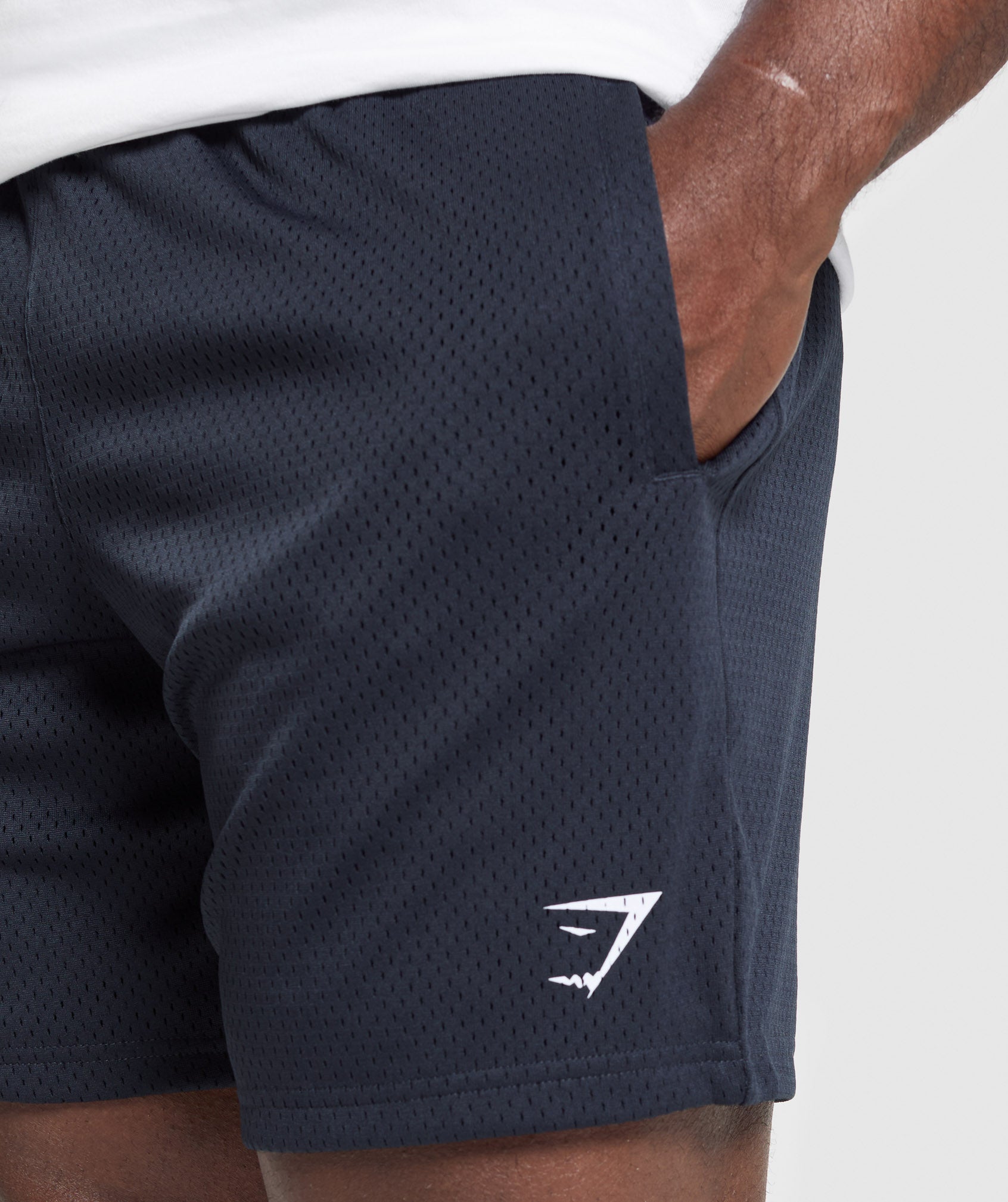 Lifting Mesh 7" Shorts Heavy Blue