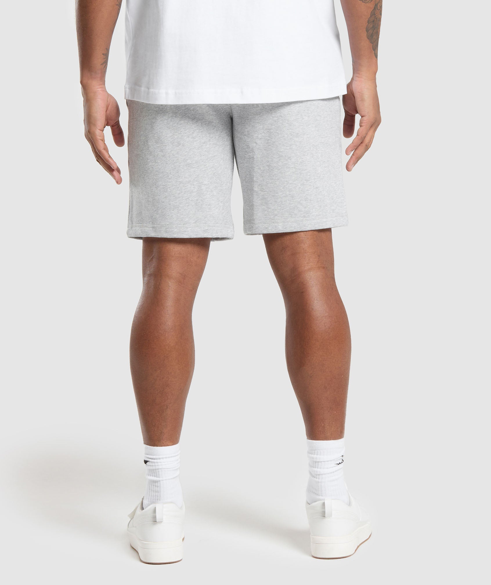 Crest 9" Shorts Light Grey Marl