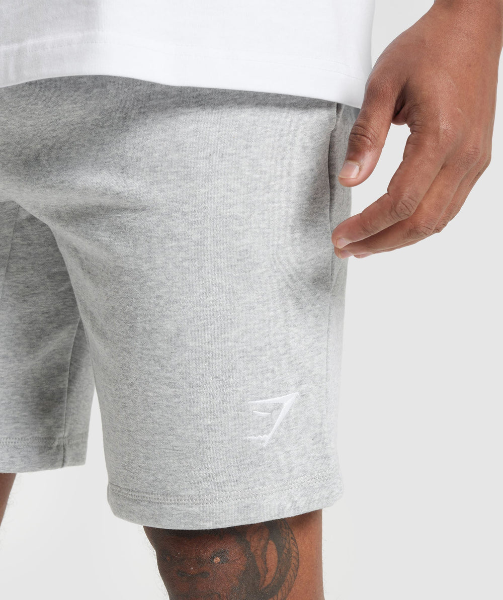 Crest 9" Shorts Light Grey Marl