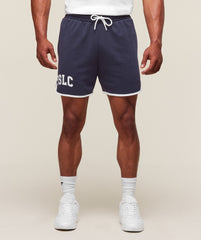GSLC Contrast 5" Shorts Heavy Blue/Soft White