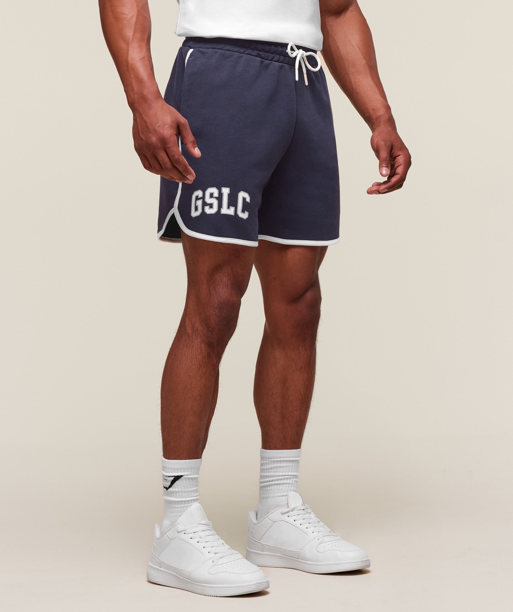 GSLC Contrast 5" Shorts Heavy Blue/Soft White