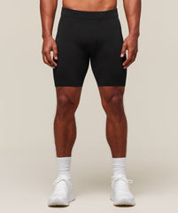 everywear Warp Knit Half Tight Black
