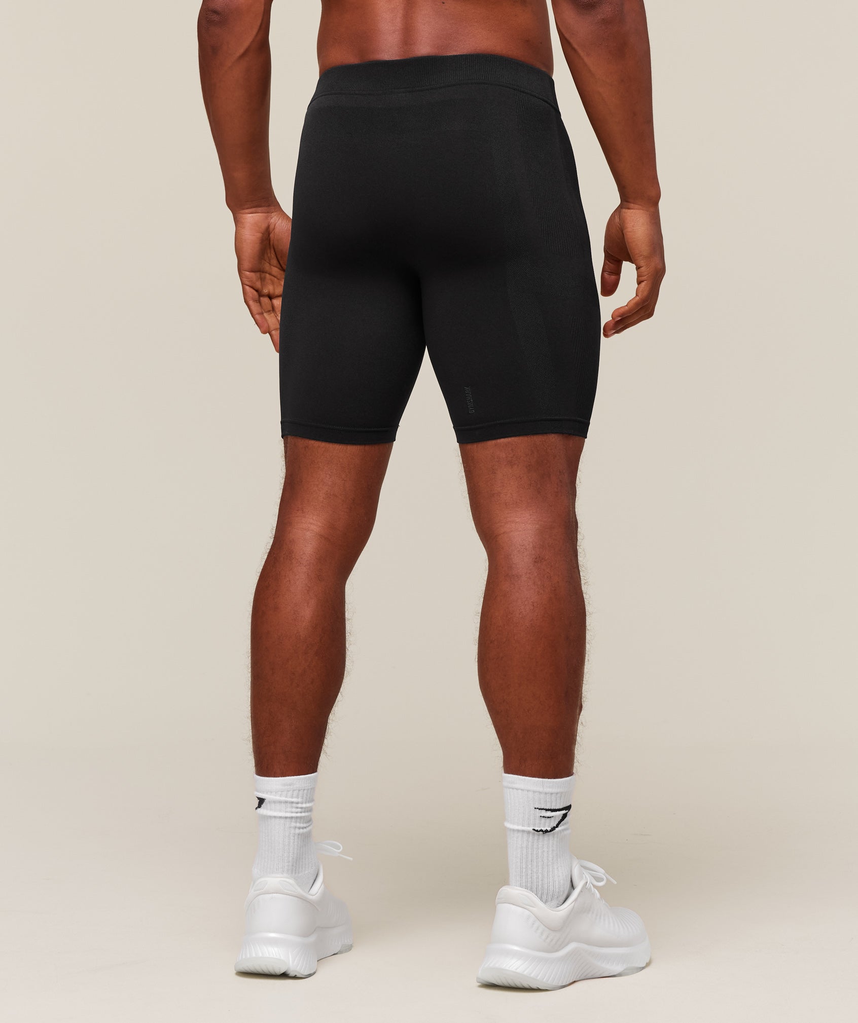 everywear Warp Knit Half Tight Black