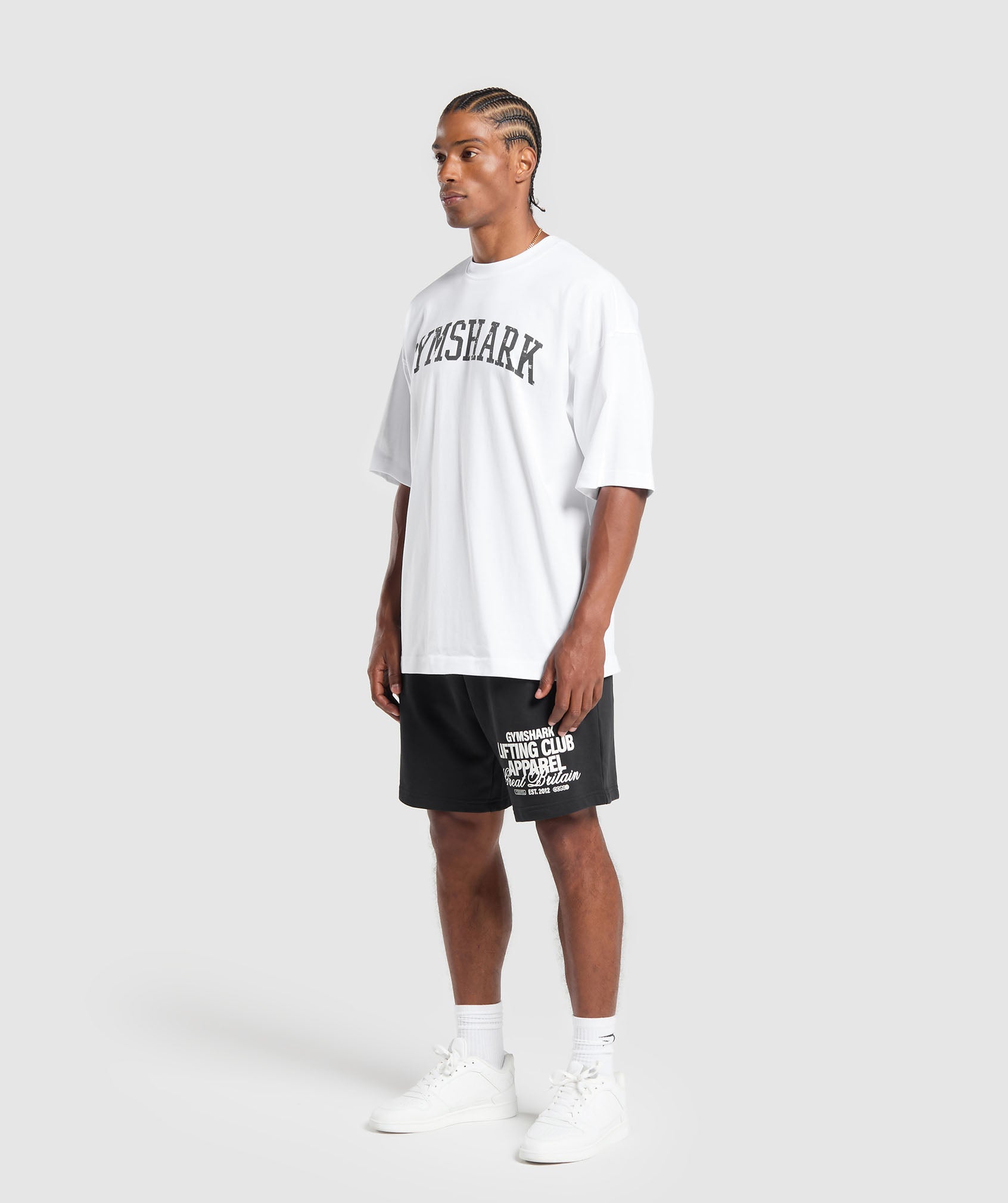 Lifting Club Apparel Graphic Shorts Black