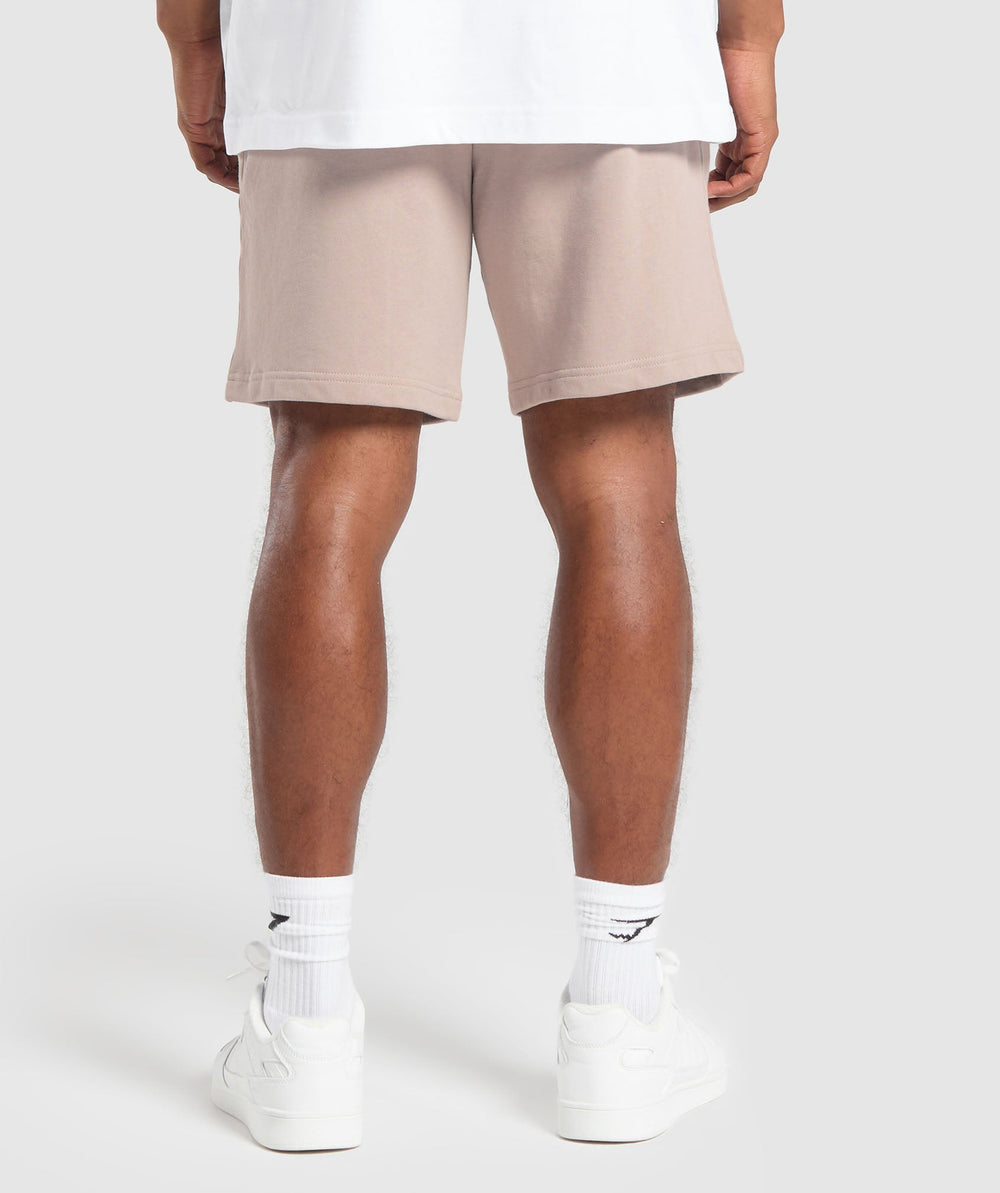 Lifting Club Apparel Graphic Shorts Stone Pink