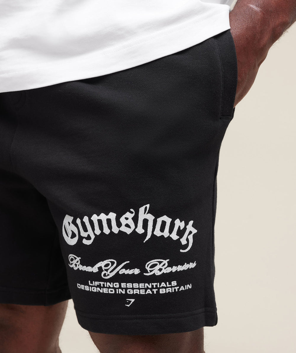 Break Your Barriers Shorts Black