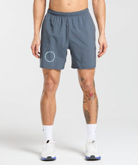 Keep Showing Up 7" Shorts Titanium Blue