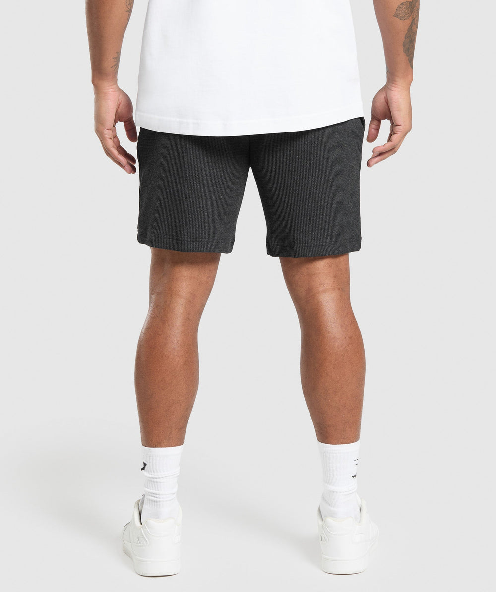 Waffle Shorts Black