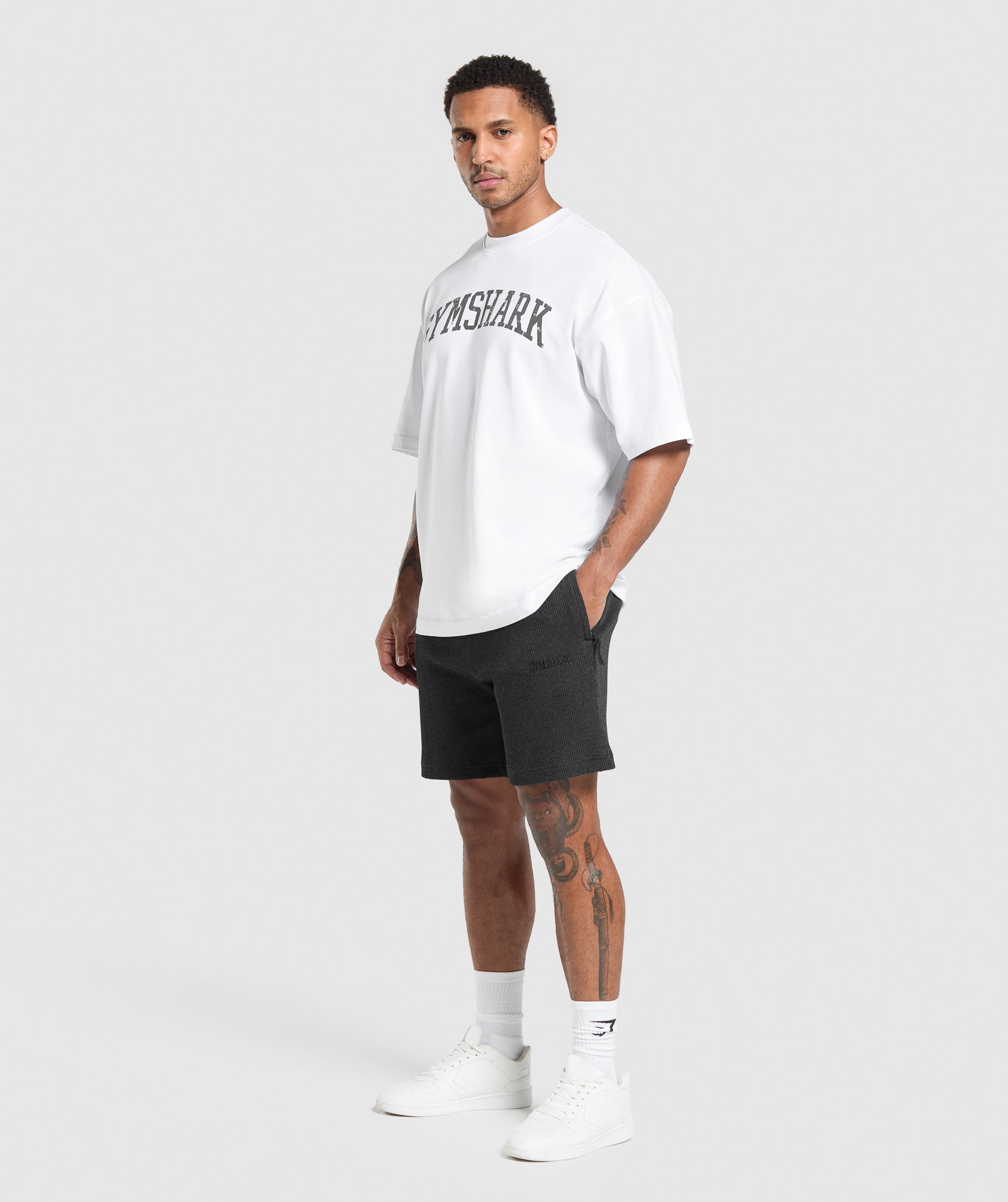 Waffle Shorts Black