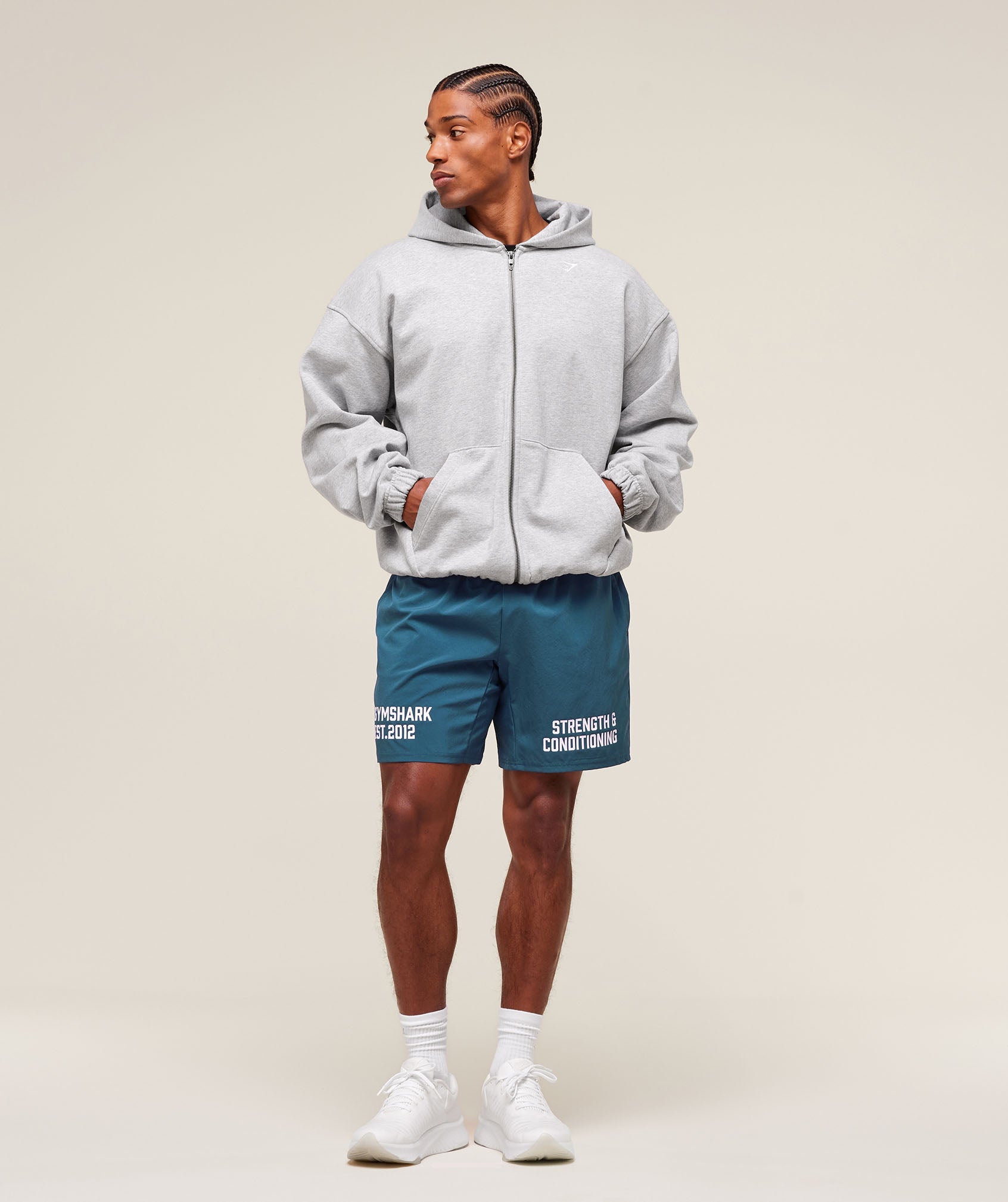S&C Graphic 7" Shorts Success Blue