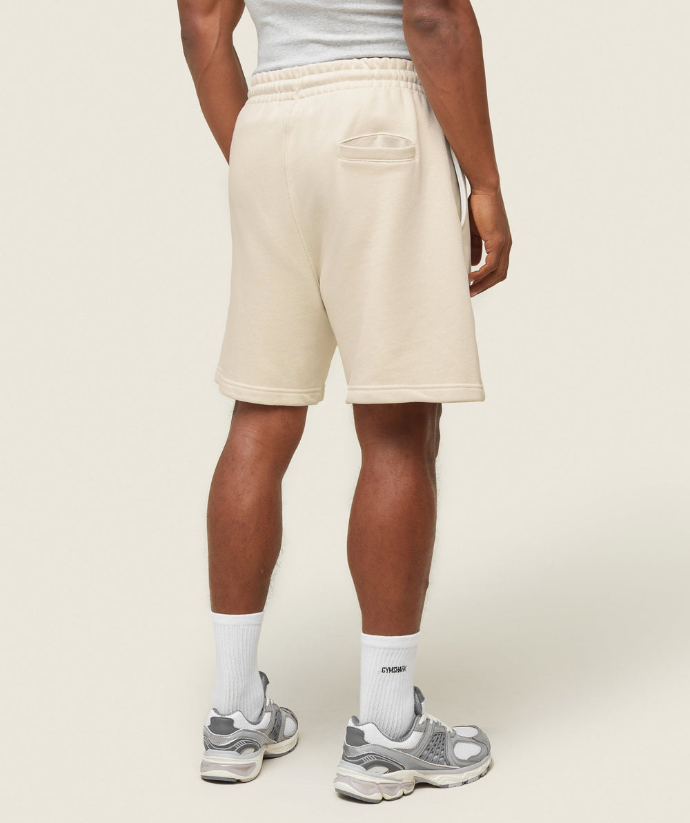 everywear Sweat Shorts Oat White