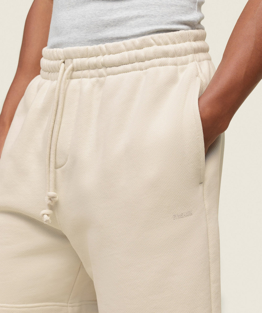 everywear Sweat Shorts Oat White