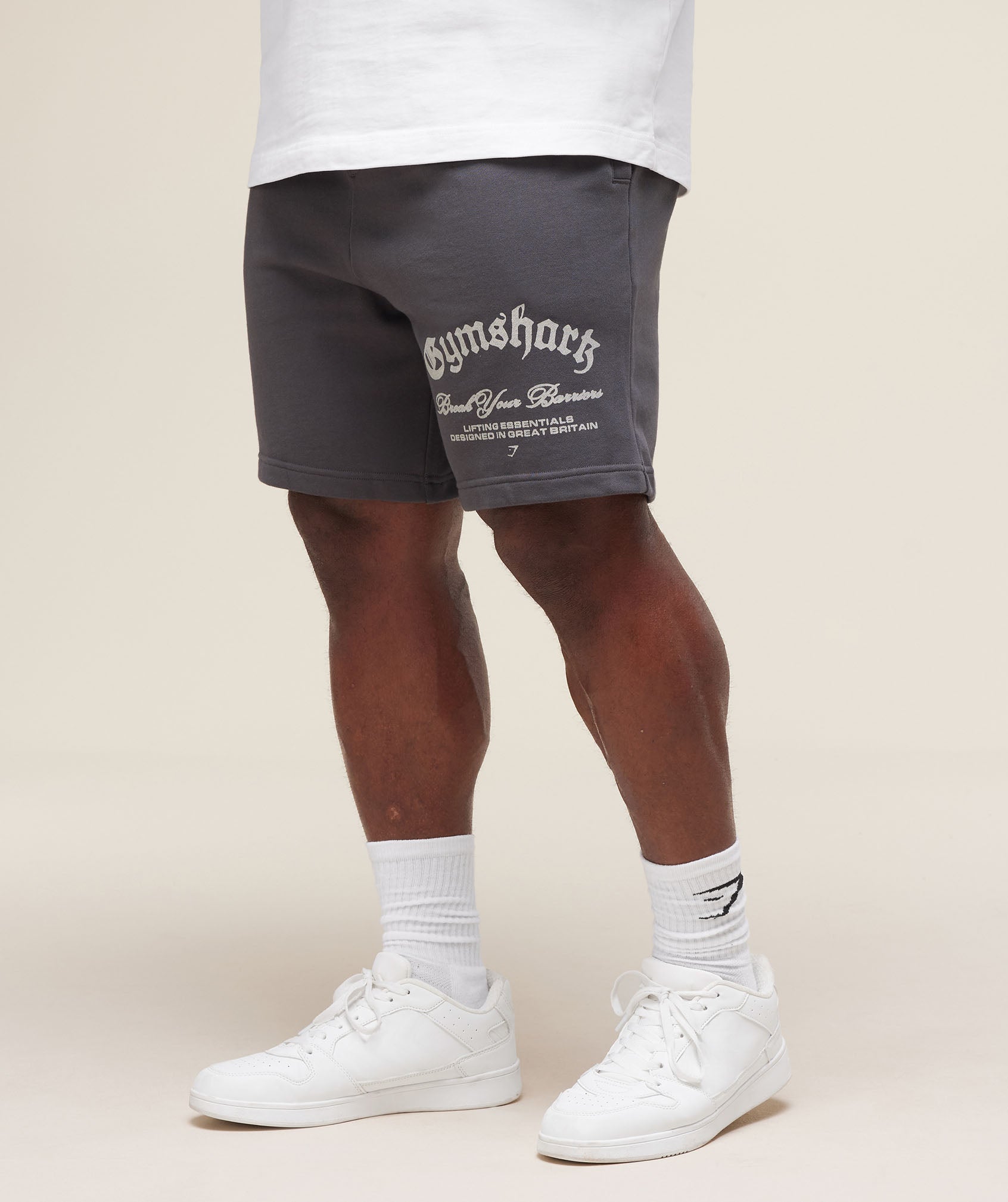 Break Your Barriers Shorts Onyx Grey