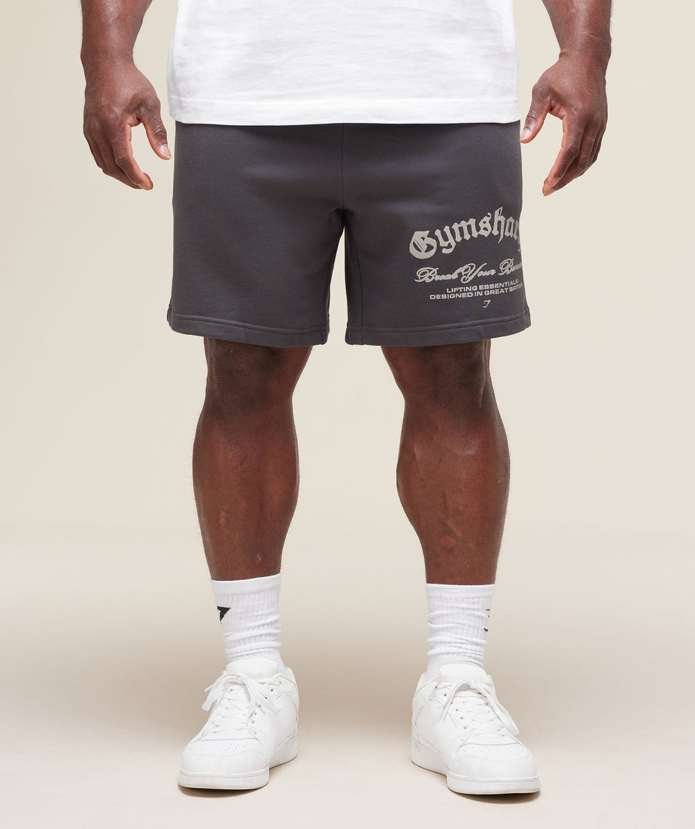 Break Your Barriers Shorts Onyx Grey