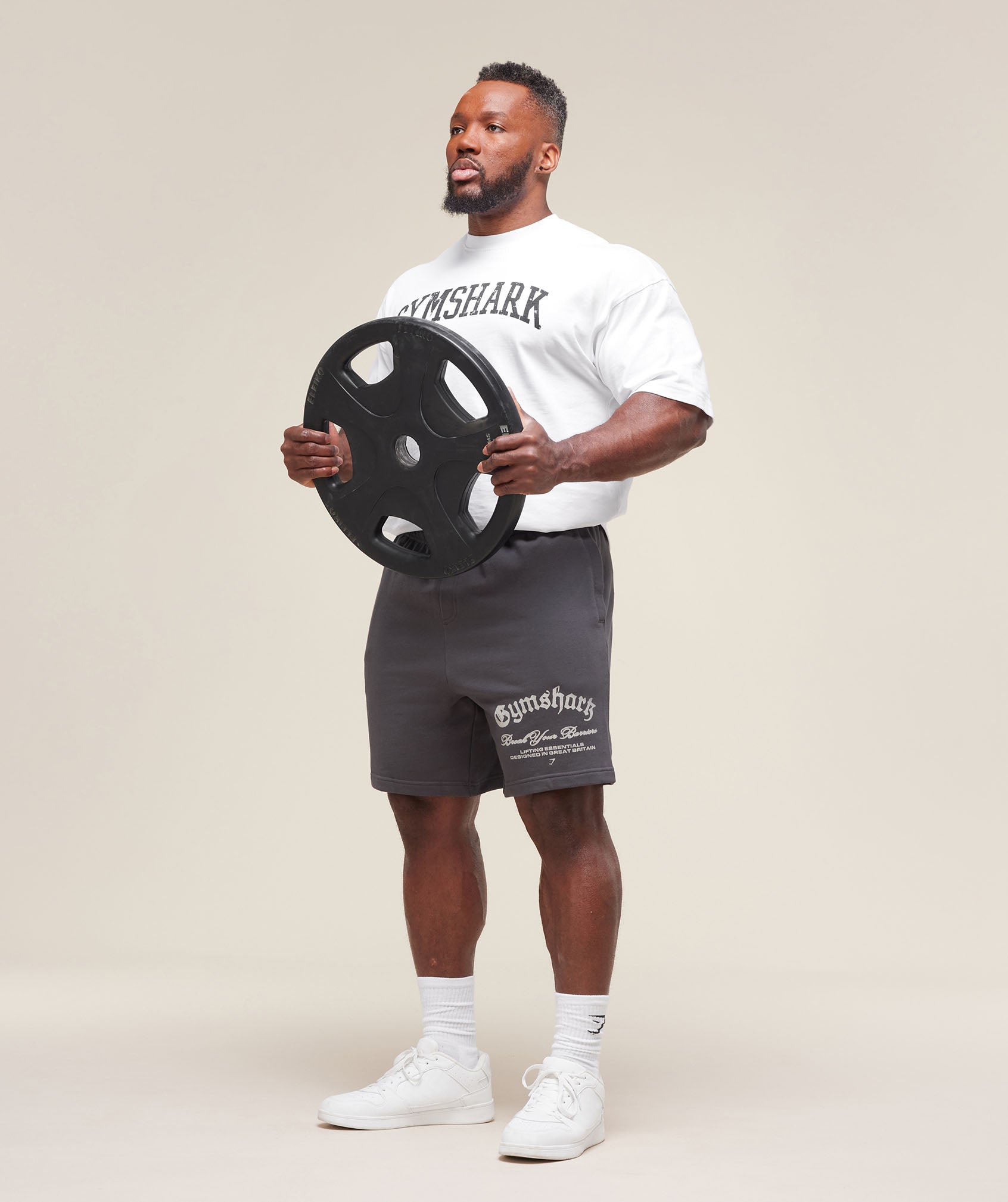 Break Your Barriers Shorts Onyx Grey